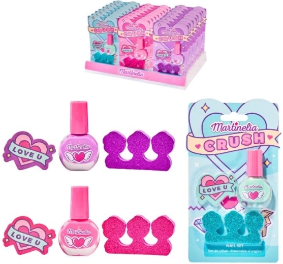 Set per bambini per smalto per unghie Martinelia Crush - 1 pezzo