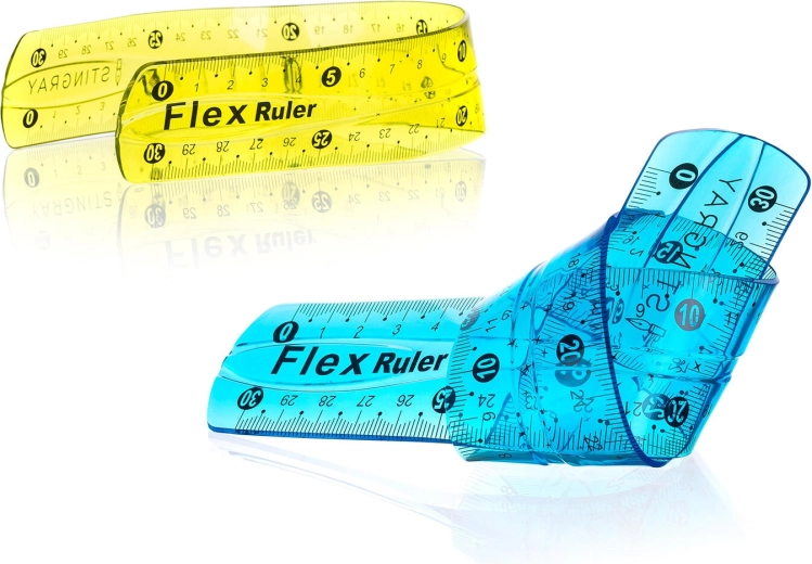Righello flessibile Stingray Flexi 30 cm mix colori