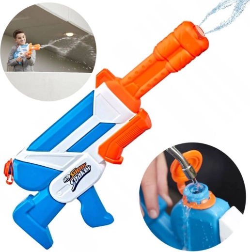 Grande pistola ad acqua Nerf Soa Twister Super con canna rotante