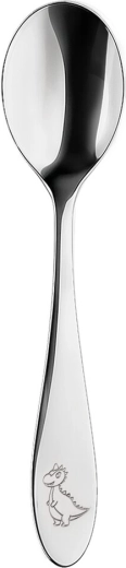 Cucchiaino per bambini in acciaio inox DINO