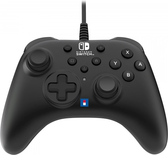 Controller cablato Horipad Turbo per Nintendo Switch (nero)