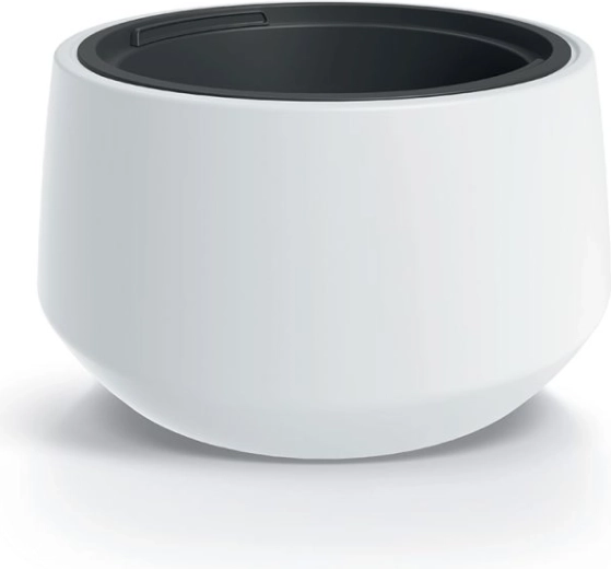 Vaso da fiori in plastica bianco HEOS 34,3 cm