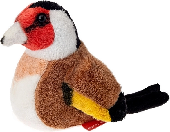 Cardellino di peluche 13 cm – BEPPE ZOO