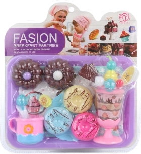Set di tortine con coppa