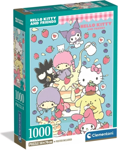 Clementoni puzzle Hello Kitty e amici 1000 pezzi