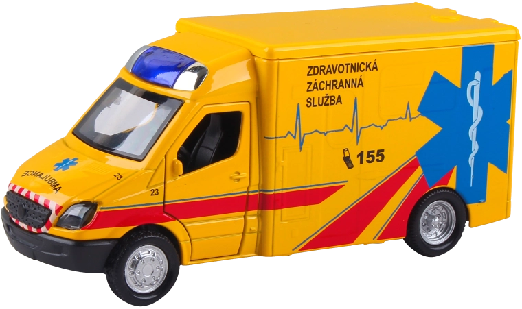 Soccorritori ambulanza ZZS Mercedes‑Benz 1:36