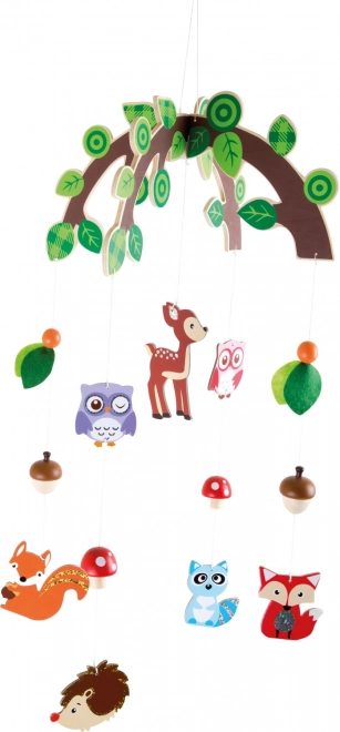 Giostra sospesa Animali del bosco