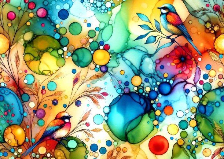 Enjoy Puzzle bellezza degli uccelli 1000 pezzi