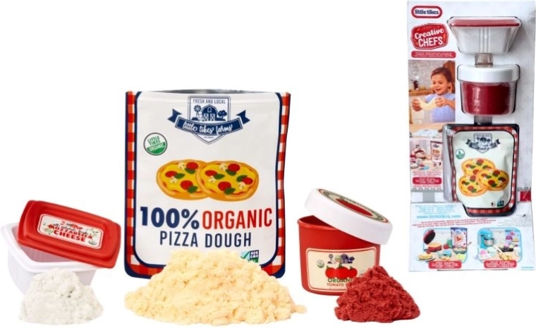 Little Tikes Creative Chefs set di farciture per pizza
