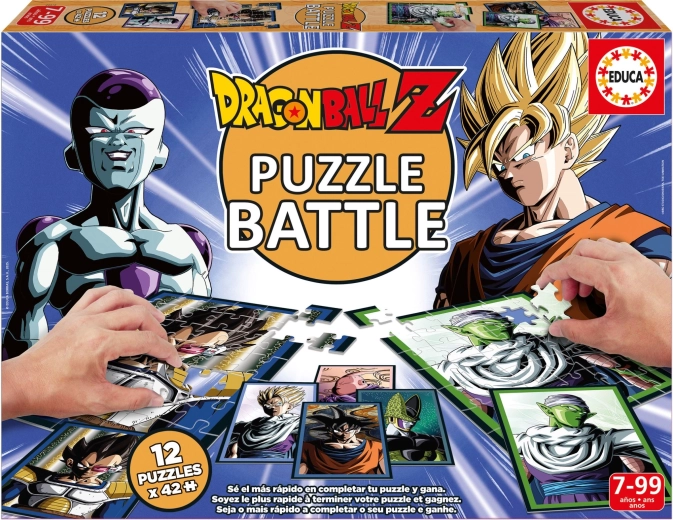 Puzzle battle DRAGON BALL Z 12×42 pezzi EDUCA