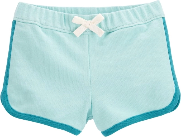 Shorts per bambini Carter’s azzurro chiaro per bambina – 6m