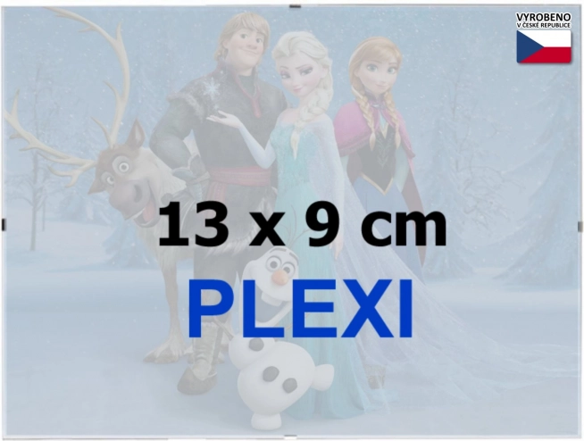 Cornice a clip BFHM Euroclip 13 × 9 cm (plexiglass)