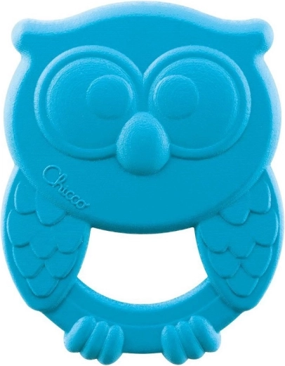 Chicco massaggiagengive Eco+ gufo Owly blu 3m+