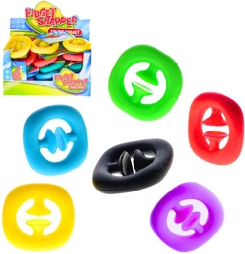 Fidget snapper antistress – 6 colori