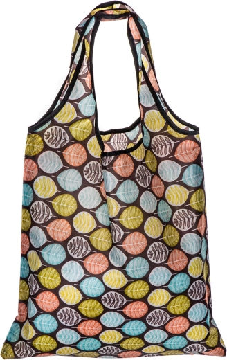 Borsa della spesa pieghevole Pretty Up con motivo foglie 59 × 37 cm