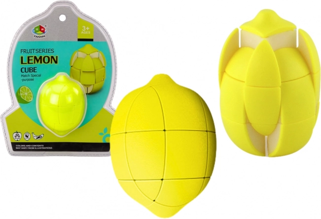 Puzzle educativo a forma di limone – rompicapo logico per bambini