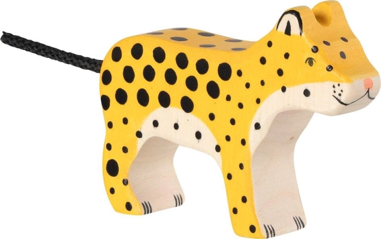 Leopardo piccolo Holztiger - 1 pezzo