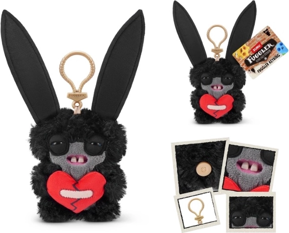 Portachiavi in peluche ZURU Fuggler 9 cm - 1 pezzo
