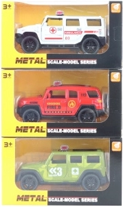 Macchinina in metallo a retrocarica 11,5 cm