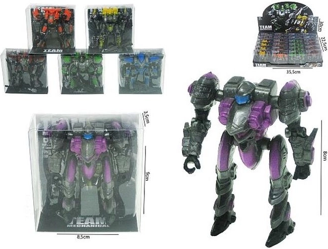 Statuetta di robot 8 cm