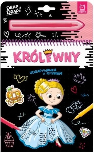 Libro da grattare con pennino Regine