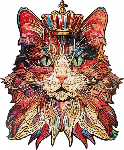 Puzzle in legno King Cat di Puzzle Paradise