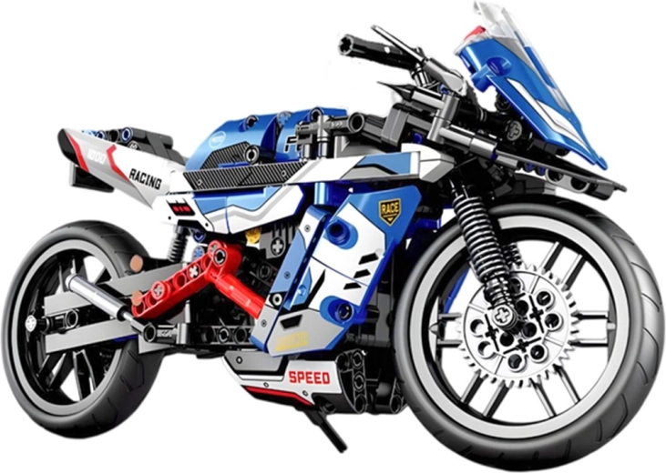 Set di costruzione per motocicletta da 426 pezzi