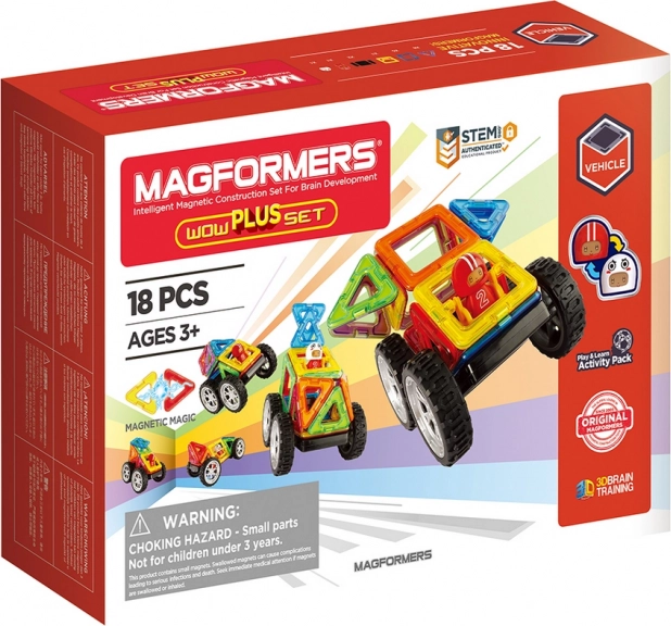 MAGFORMERS Wow Starter PLUS 18 pezzi
