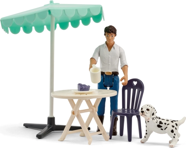 Schleich pocket set pausa caffè