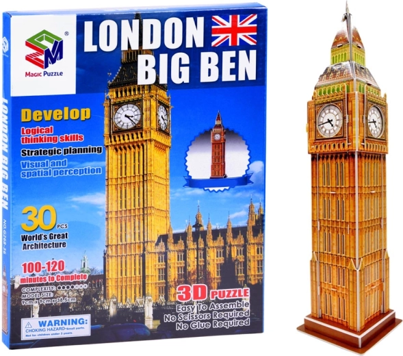 Puzzle 3D Londra Big Ben