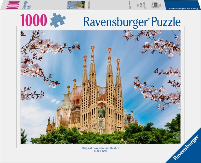 Puzzle Ravensburger Sagrada Familia 1000 pezzi