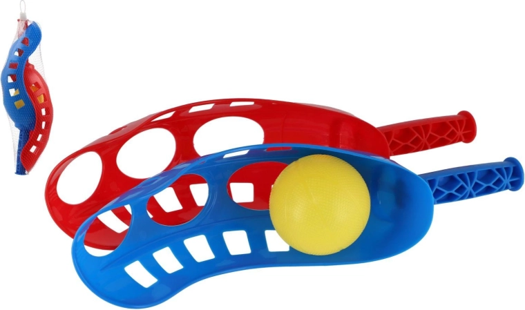 Set per lanciare e prendere la palla con due cesti