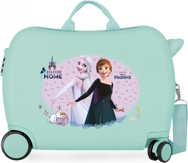 Valigia da viaggio per bambini cavalcabile Joummabags Disney Frozen 50 cm