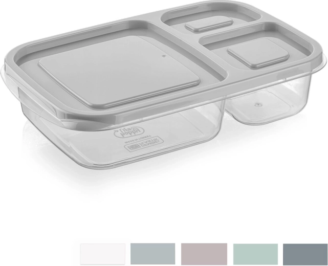 Contenitore per alimenti Smart con scomparti 1,15 l (mix colori)