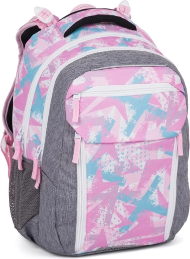 Bagmaster Porto zaino scolastico rosa-blu