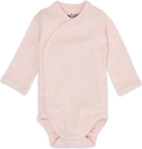 Body incrociato Lodger a manica lunga Melange tan, taglia 50