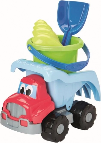 Camioncino ribaltabile per la sabbia con set di accessori 20 cm