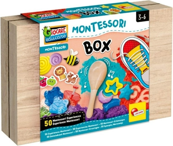 Box Montessori: 50 attività per lo sviluppo della creatività e dei sensi dei bambini