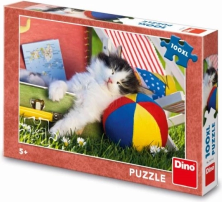 Puzzle Gattino che riposa 100 pezzi XL