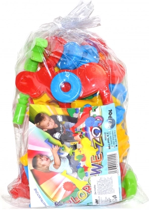 Set di costruzioni in plastica Zoo