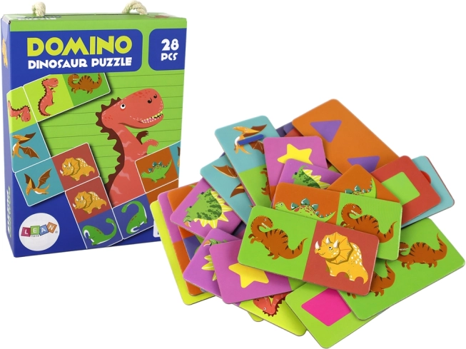 gioco logico Puzzle Domino Dinosauri