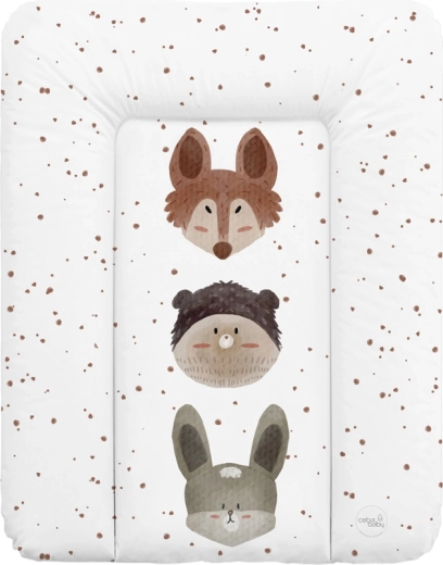 Ceba Baby morbido fasciatoio per cassettiera basic cute animals 50 × 70 cm