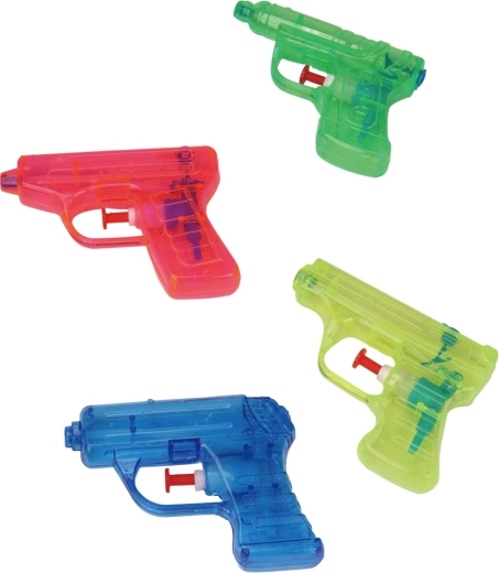 Set di mini pistole ad acqua per bambini, 4 pezzi