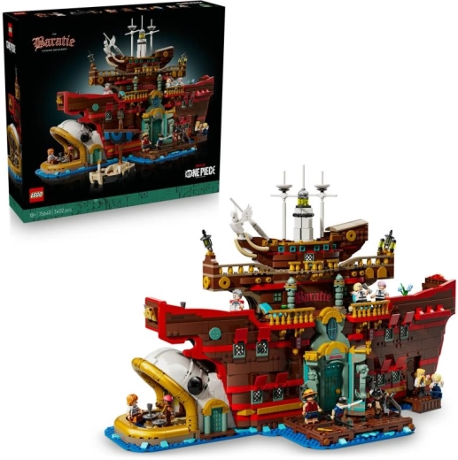 Lego One Piece ristorante galleggiante Baratie – modello da collezione per adulti