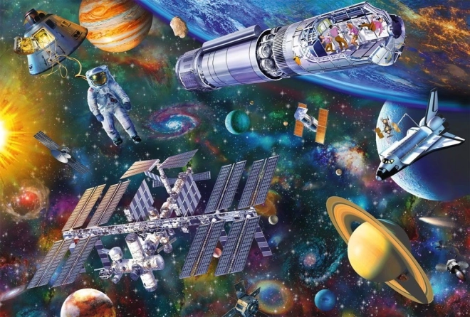 Puzzle Schmidt Divertimento Spaziale 100 pezzi