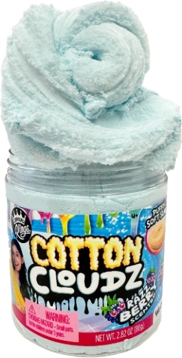 Wecool Cotton Cloudz slime plastilina blu