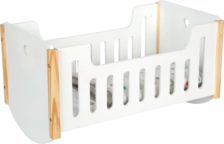 Culla in legno per bambole Little Button