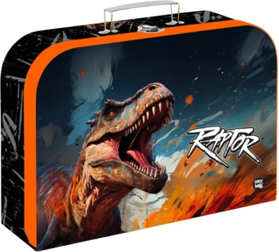 Valigetta per bambini in laminato Dino 34 cm