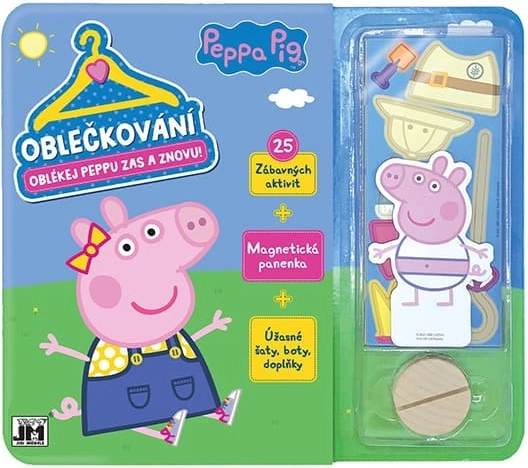 Vesti Peppa Pig – set di moda magnetico