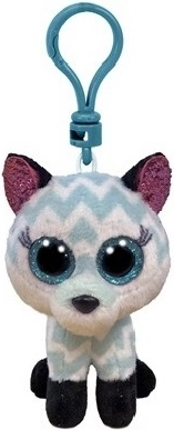 Meteor TY Beanie Boos Atlas – portachiavi peluche volpe 8,5 cm